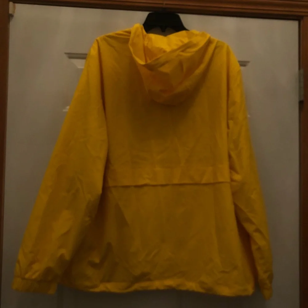Lacoste men’s sport hooded taffeta lined windbreaker size 6 xl